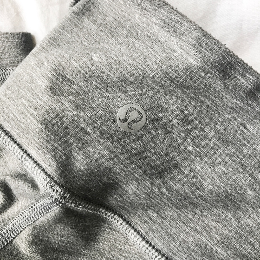 Lululemon Grey Workout Leggings